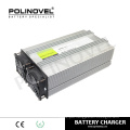 Polinovel 60 volt automatic lifepo4 lithium battery charger for electric pallet truck